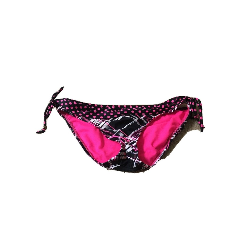 Hobie Women's Printed Swim Bikini Bottom 1-Piece Size Medium Multicolor